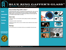 Tablet Screenshot of gaffersglass.com